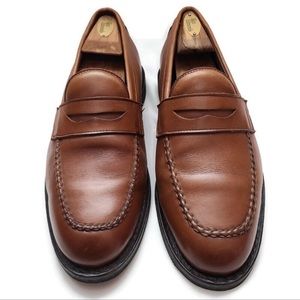 Allen Edmonds Port Washington Penny Loafers Mens 8.5 Shoes Houston Traveler